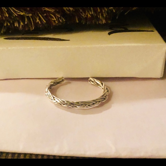 Sterling Silver .925 Cuff Bracelet 30 grams (Smoke Free Home) - Picture 6 of 8